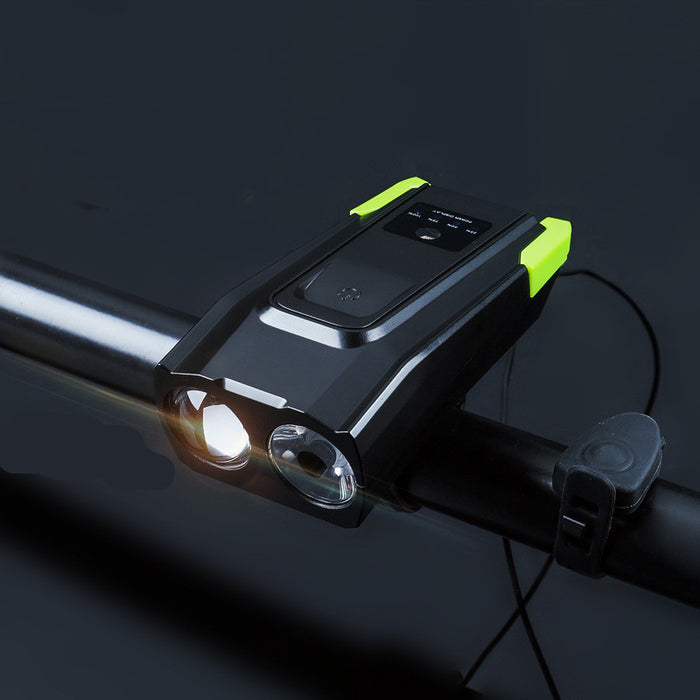 Mountain Bike Touch Type Rainproof Charging Horn Lamp