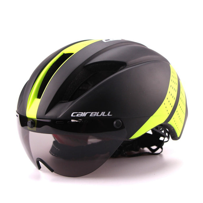 Bicycle Aero Helmet Cycling Helmet Road Mountain Integral Triathlon Bike Helmet Men Race Airo Time-Trial TT Bike Helmet