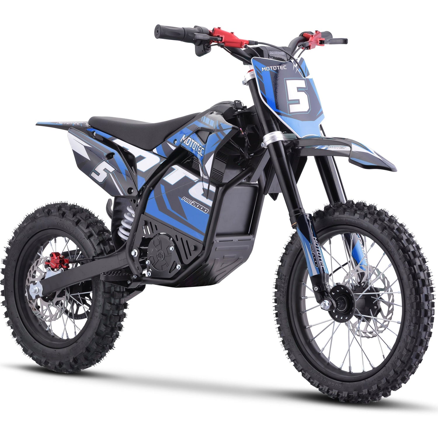 Introducing the new MotoTec 60v 2000w Lithium Pro Electric Dirt Bike!