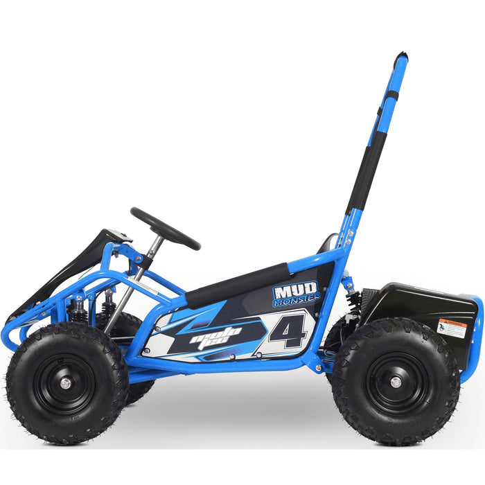 MotoTec Mud Monster Kids Electric 48v 1000w Go Kart Full Suspension