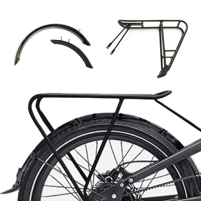 CARBO REAR RACK WITH FENDORS