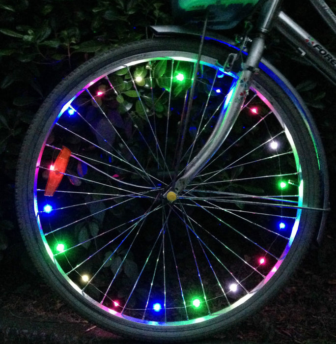 Mountain Bike Spoke Wire Wheel String Lights